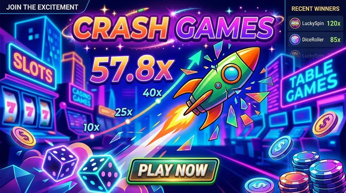 Magic Reels casino crash games