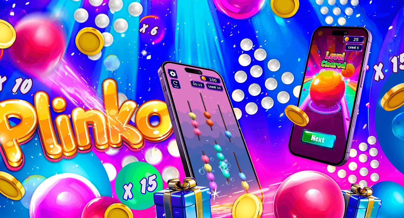 Magic Reels Plinko game